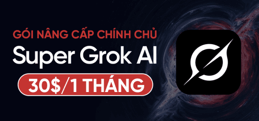 Tài khoản Grok3 AI – Trợ lý AI 1 tháng