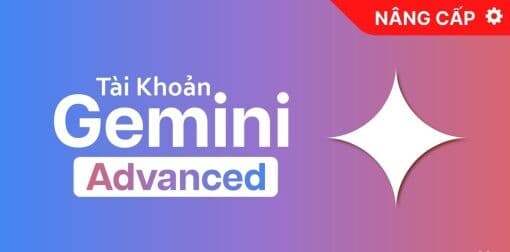 Gemini AI Advanced add mail chính chủ 12 tháng