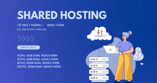 Shared Hosting 01 website wordpress 1 năm tại Việt Nam - 2