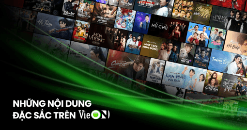 VieON VIP – Xem truyền hình xem phim bóng đá
